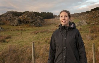 Kjersti Klovning Skare, sykepleier på Utsira