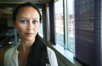 bildet viser lederen i NSF Student