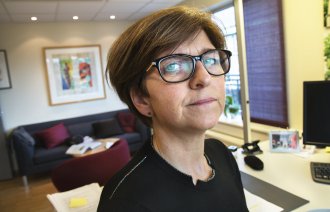 bildet viser NSF-leder Eli Gunhild By