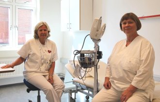 Annet Hylen Ranhoff, Elin Engh Seksjonsoverlege Annette Hylen Ranhoff og Spesialsykepleier i geriatri Elin Engh ved Diakonhjemmet sykehus
