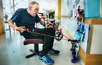 Erik Amundsen på Skedsmotun bo- og behandlingssenter