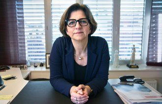 NSF-leder Eli Gunhild By