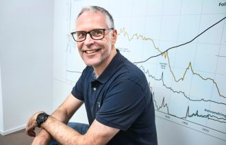 Geir Hjemås, seniorrådgiver i Statistisk sentralbyrå (SSB), forsker