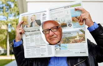 Bildet viser bystyrerepresentant Ivar Johansen