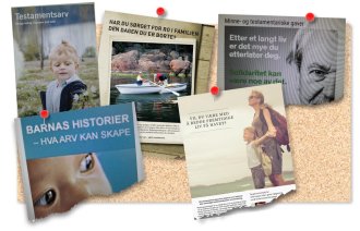 Faksimiler om testamentariske gaver