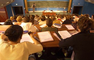 Studenter på forelesning Studenter på forelesning