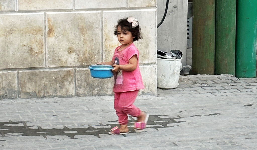 Jente i Gaza 2024 Gaza 2024