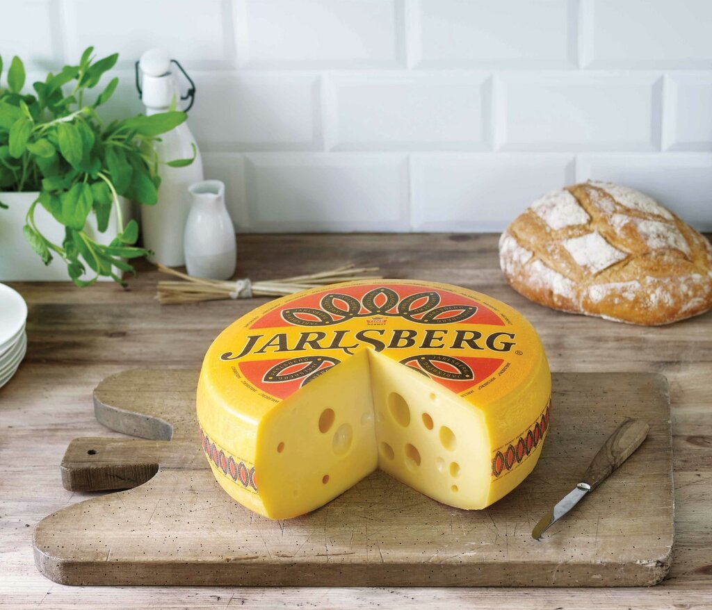 Jarlsbergost Bildet viser Jarlsbergost