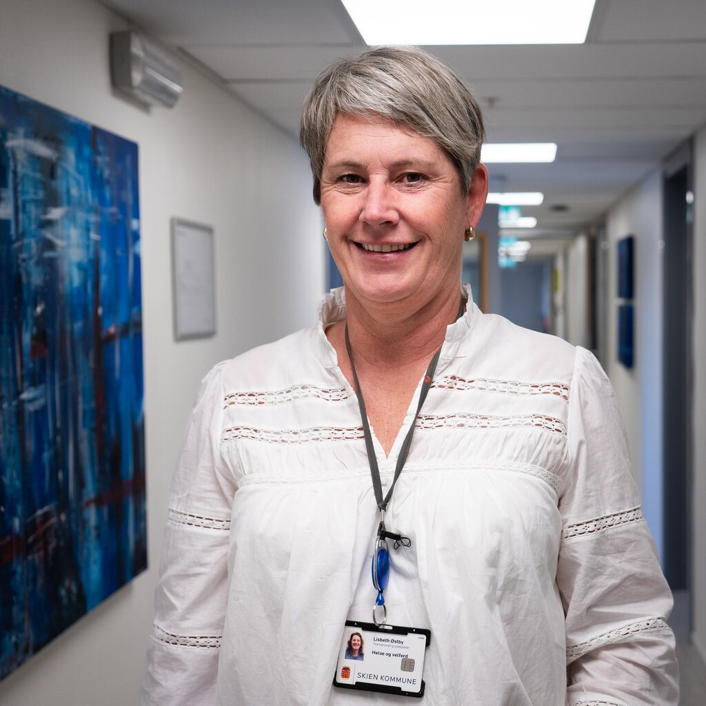 Elisabeth Østby Bildet viser Elisabeth Østby