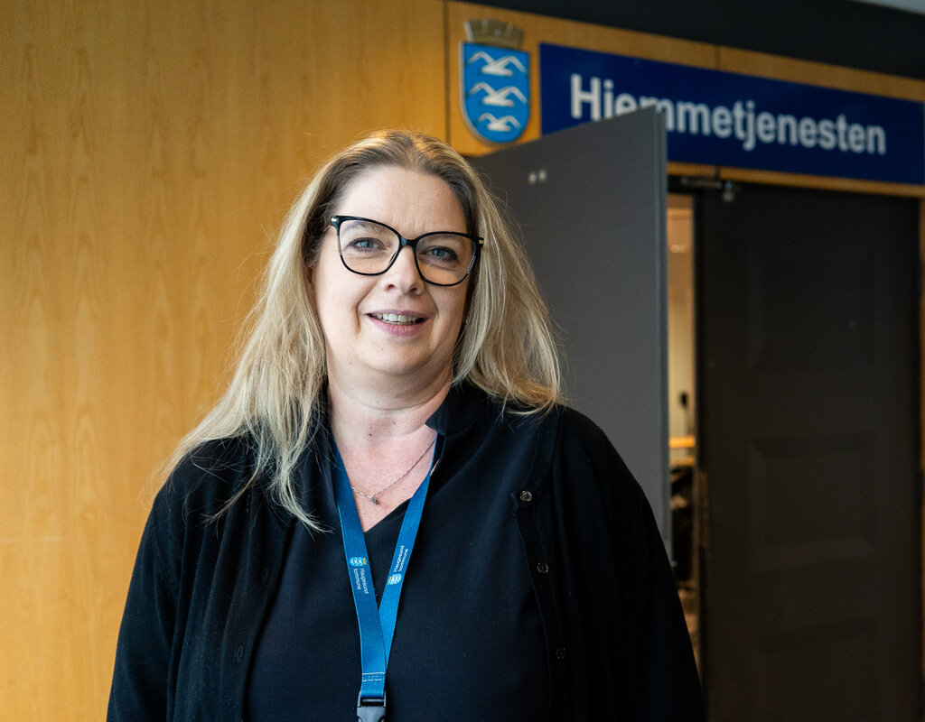 Bildet viser virksomhetsleder Kathrine Straum