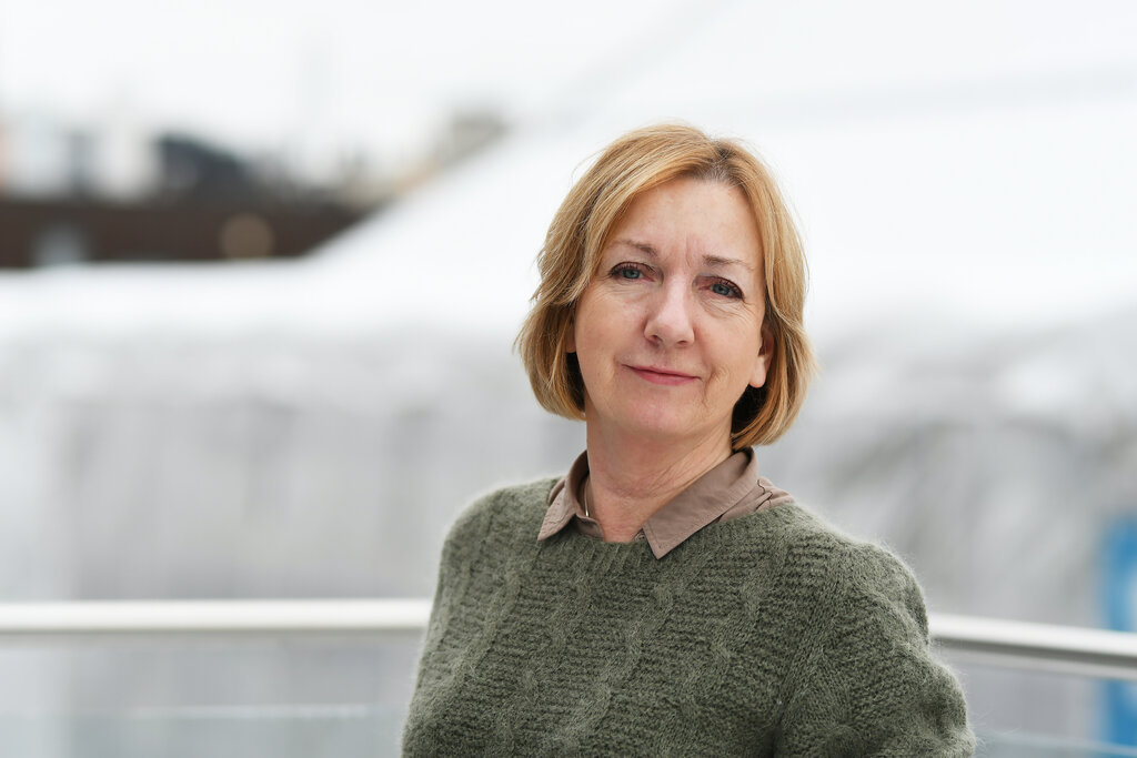 Bildet viser Berit Liland i Sykepleierforbundet. Bildet viser Berit Liland i Sykepleierforbundet.