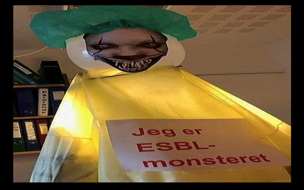 Bilde av ESBL-monsteret Bilde av ESBL-monsteret