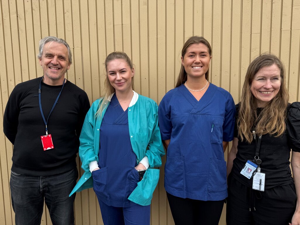 Bildet viser forfattere av ny studie om intensivsykepleiere.