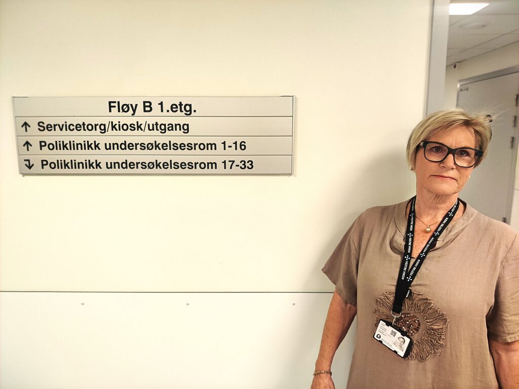 Bildet viser Nina Hauge Kristiansen: Beredskapsleder og fungerende klinikkdirektør. Bildet viser Nina Hauge Kristiansen: Beredskapsleder og fungerende klinikkdirektør.