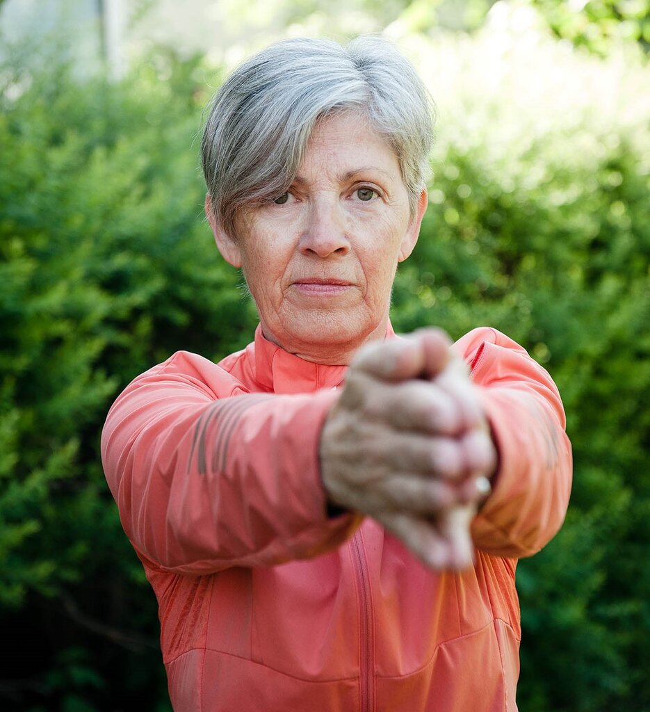 Marit Svendsen trener bildet viser Marit Svendsen som trener