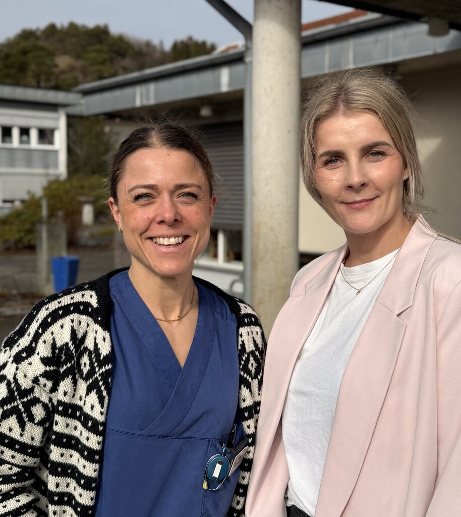 Stine og Lene Ådnebergli bildet viser Stine og Lene Ådnebergli