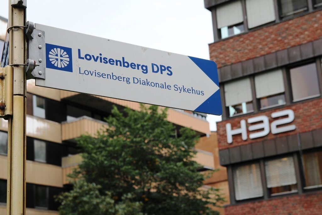 DPS Skilt hvor det står Lovisenber DPS