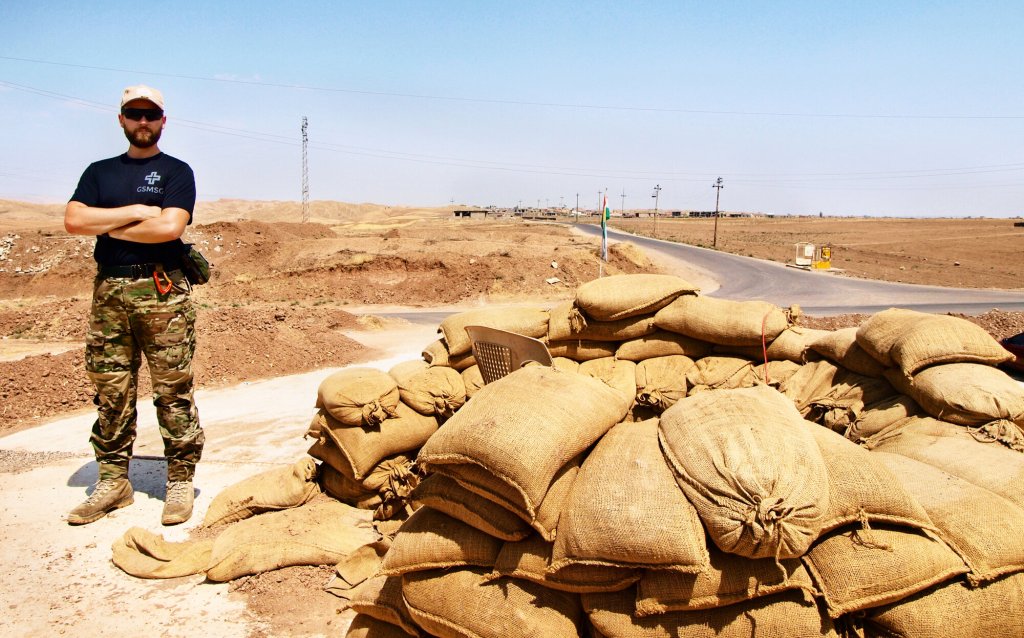 Førstehjelper i Nord-Irak Nord-Irak