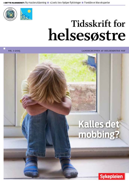 Forside Tidsskrift for helsesøstre nr. 1-2015