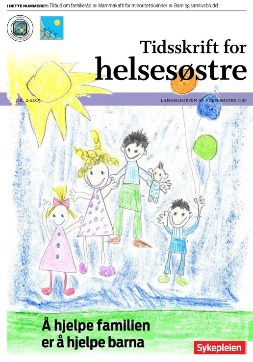 Forside Tidsskrift for helsesøstre nr. 2–2015