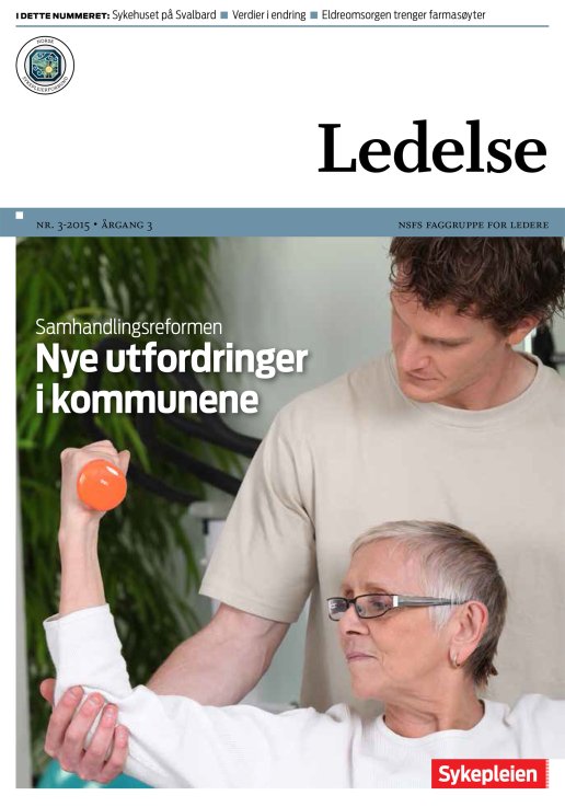 Forside Ledelse nr. 3-2015