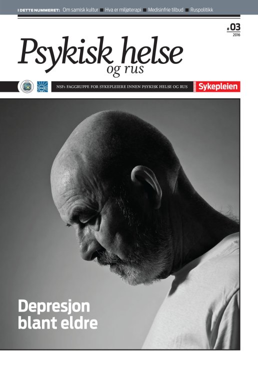 Forside Psykisk helse og rus nr. 3-2016