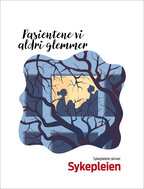 Bildet viser forsiden av Sykepleien nr. 5 2024