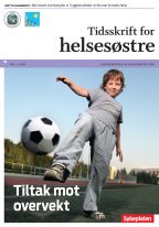 Forsiden Tidsskrift for helsesøstre nr. 1-2016