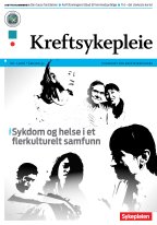 Forside Kreftsykepleie nr. 1-2016