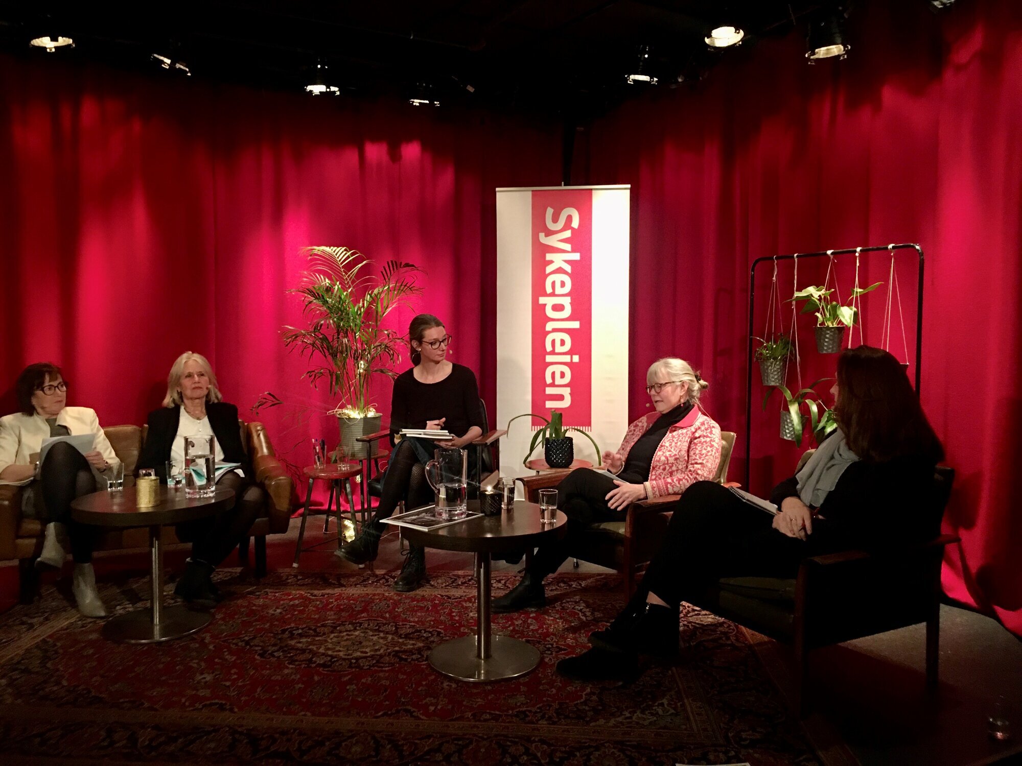 Panelsamtale om håp på Kulturhuset i Oslo Bilde fra panelsamtale om håp på Kulturhuset i Oslo.