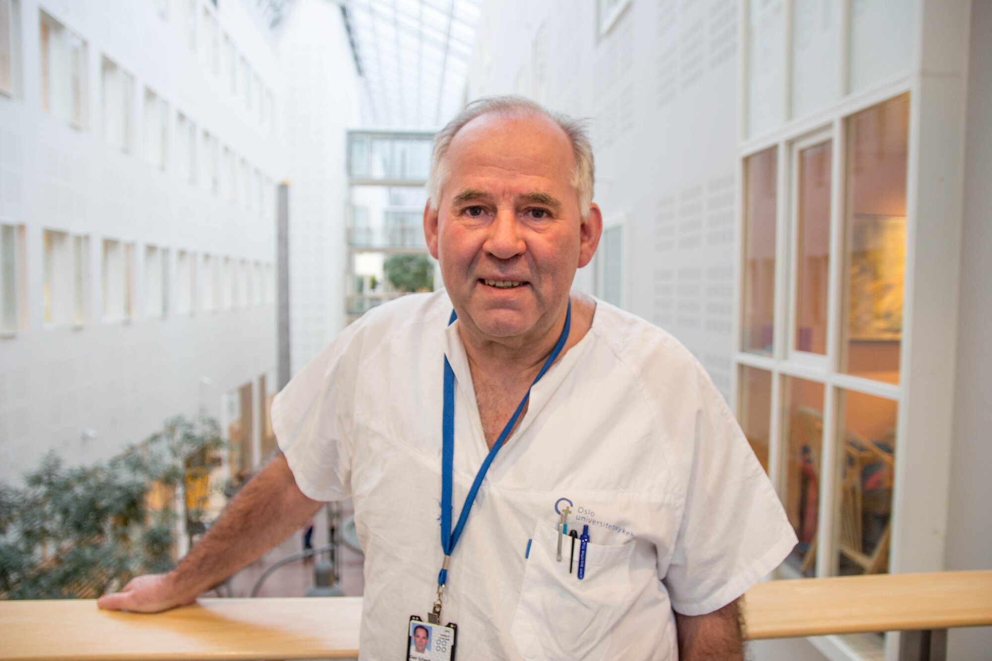 Geir Tjønnfjord, Avdeling for blodsykdommer, Oslo universitetssykehus Bildet viser Geir Tjønnfjord