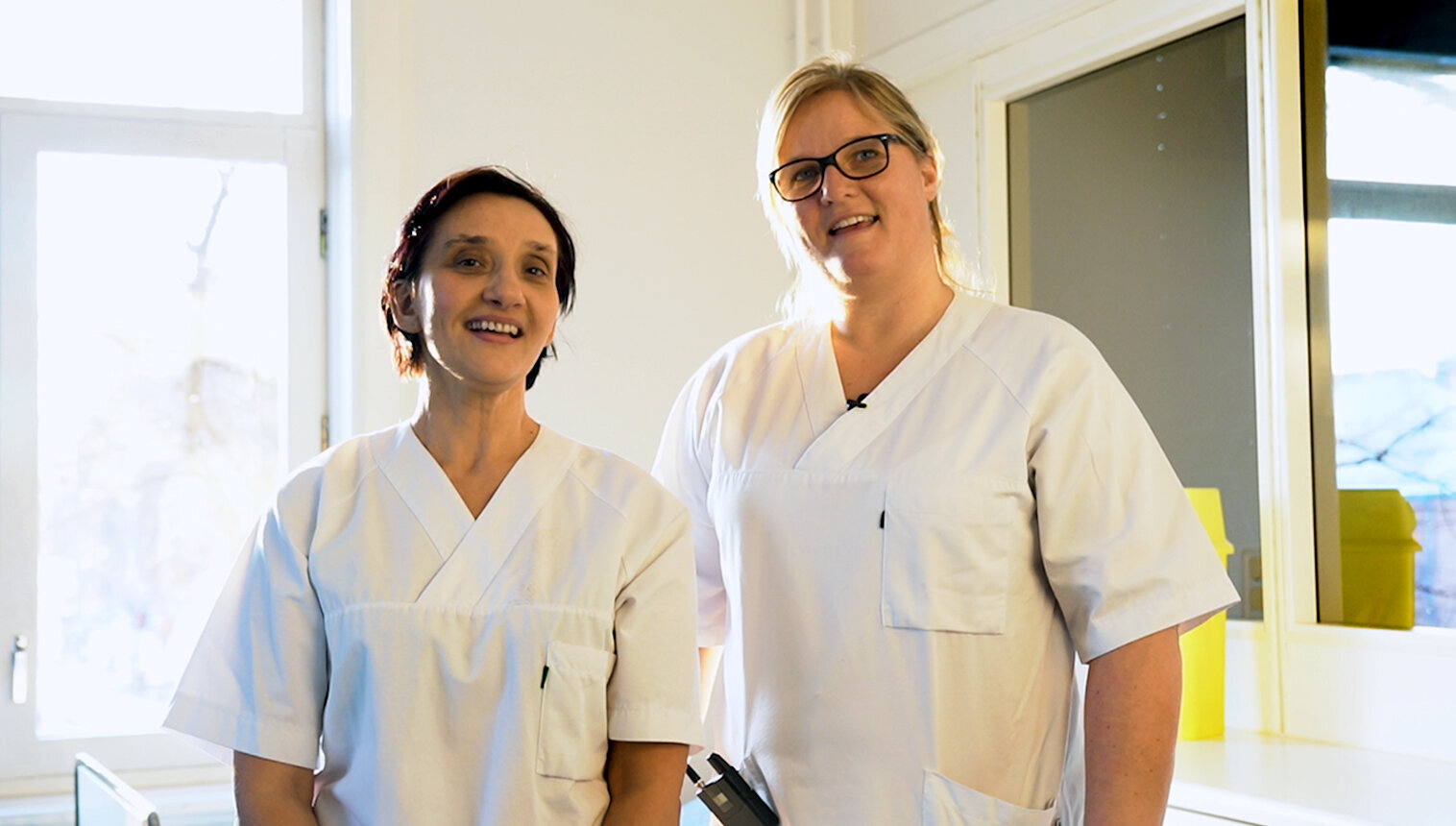 Urzula Jadczak, Anne Lena Aakre Olafsen Bildet viser Urszula Jadczak og Anne Lena Aakre Olafsen.