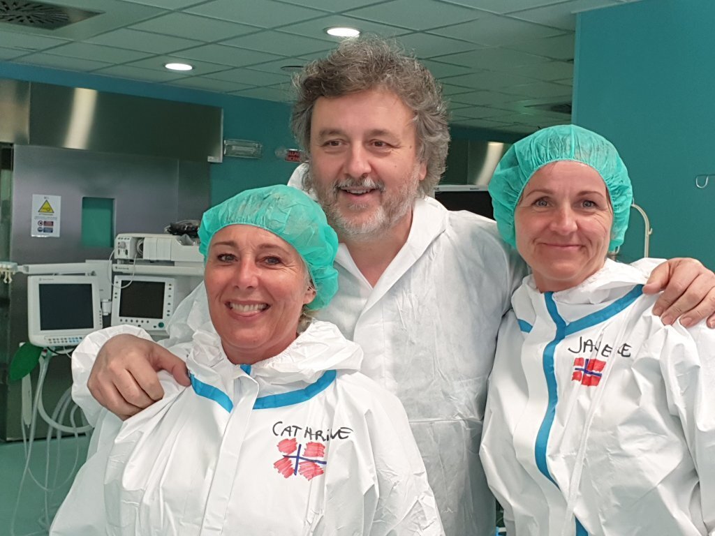 Medisinsk innsatsteam Bildet viser Cathrine Aanensen, Paolo og Janecke Engeberg Sjøvold.