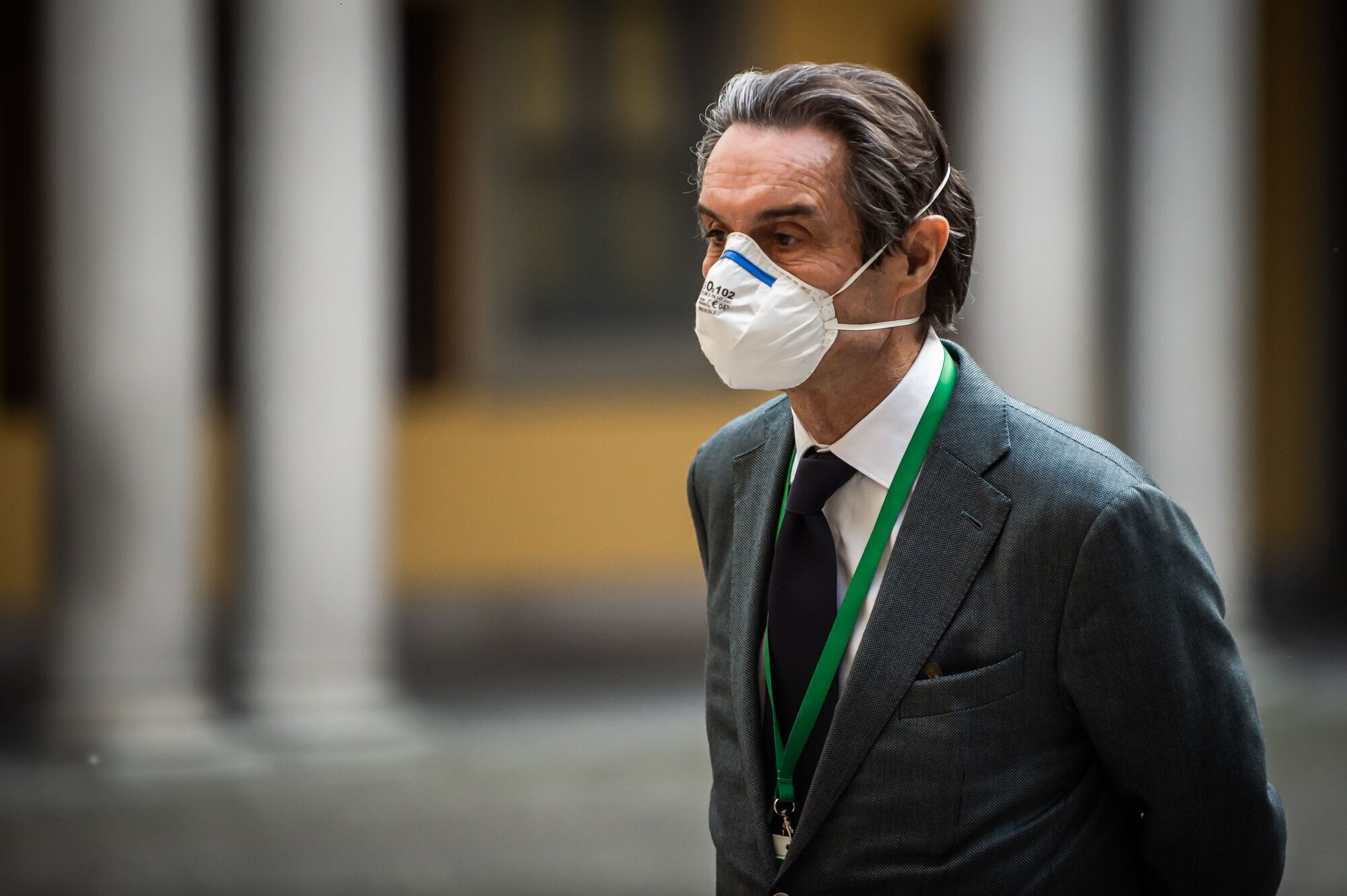 Attilio Fontana Bildet viser Attilio Fontana.