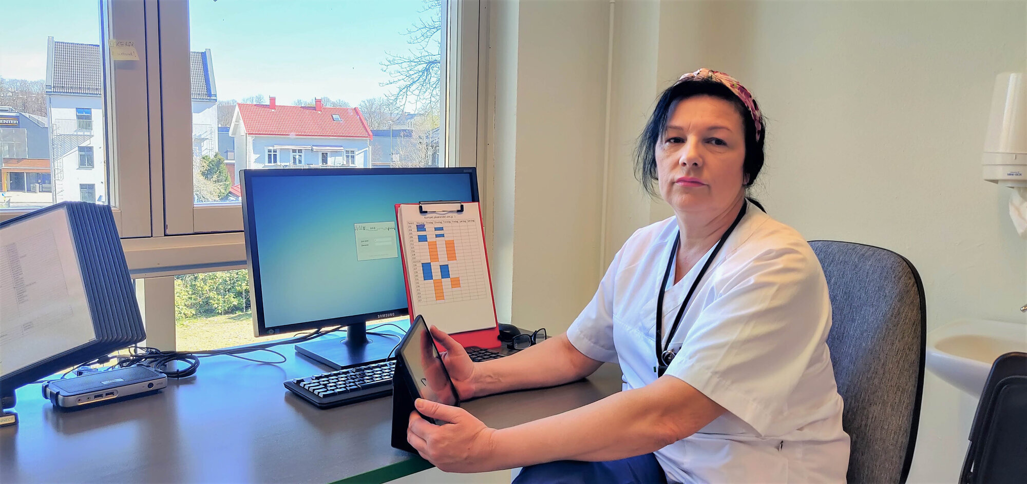 Sunita Grizovic Sunita Grizovic ved Strømsø bo- og servicesenter