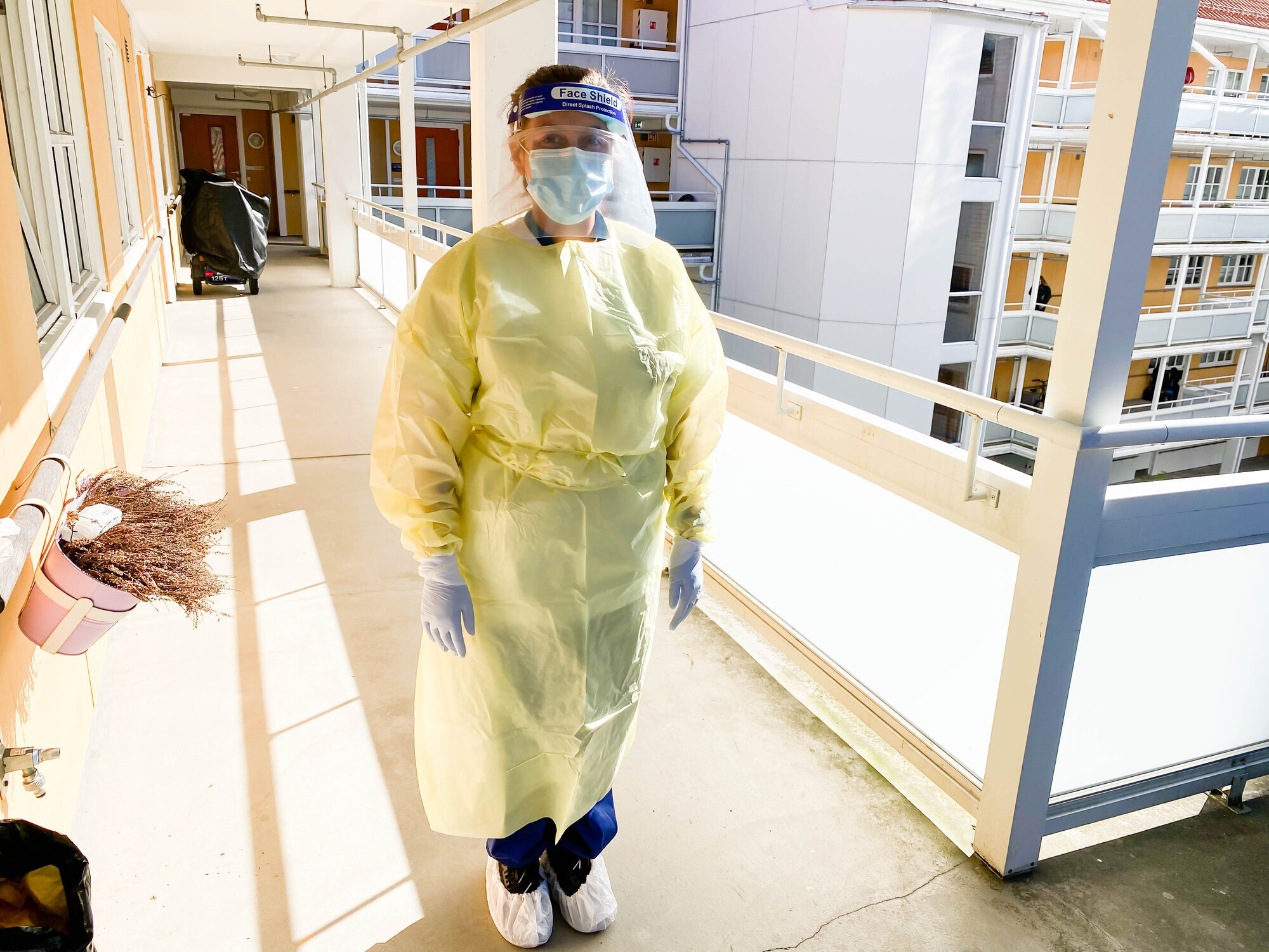 Anna Maria Nybakk, hjemmesykepleier Anna Maria Nybakk, hjemmesykepleier