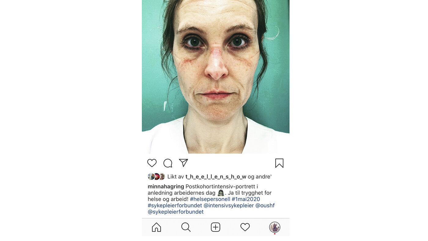 Minna Marie Hagring, Instagram Bildet viser innlegget Minna Marie Hagring la ut.