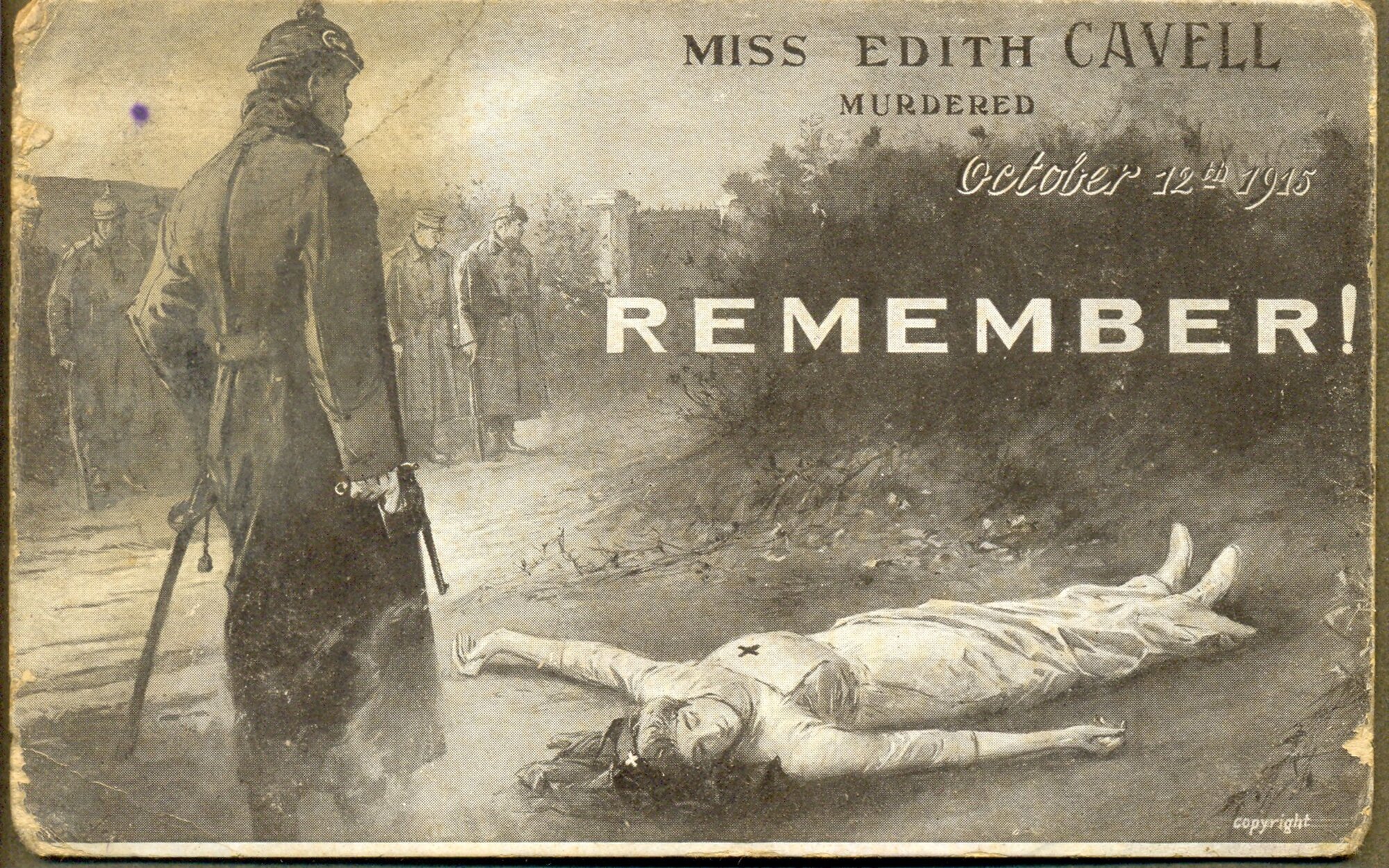 Edith Cavell-propaganda Edith Cavell