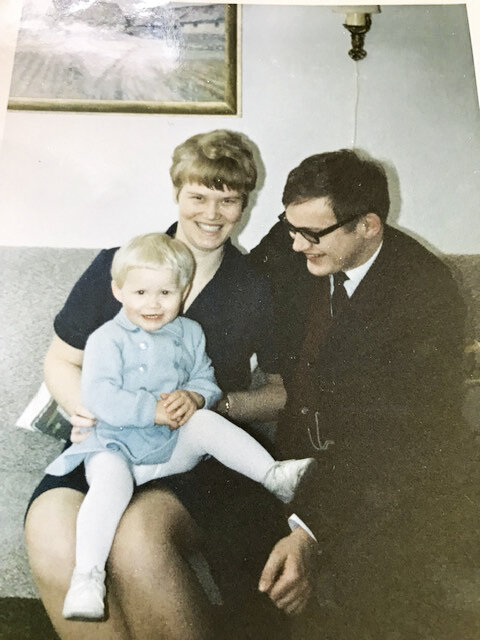 familien Bryne Bildet viser familien Bryne