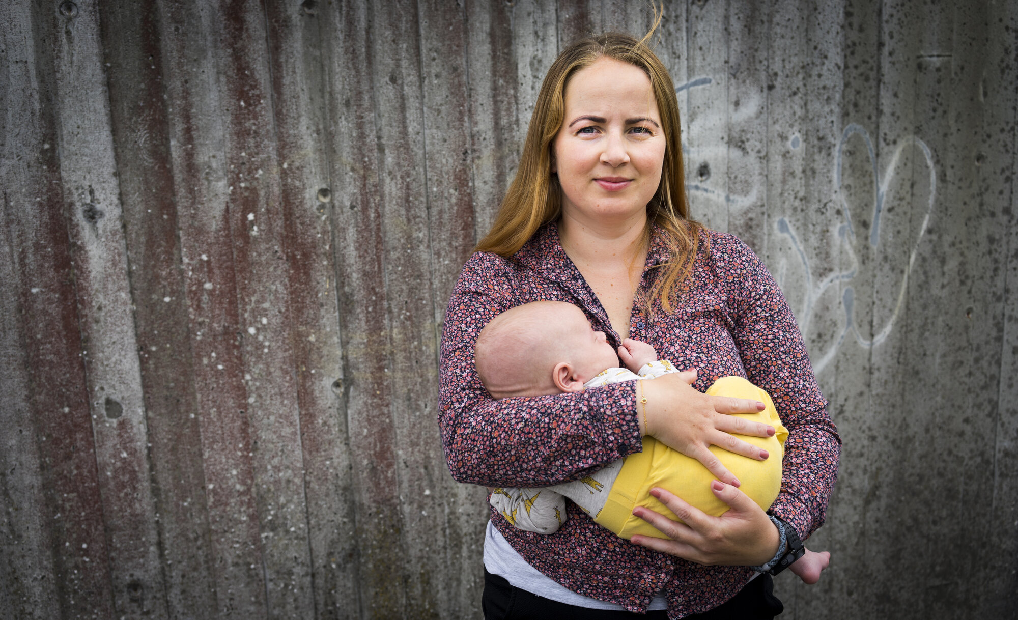 Hanne Gravdal med sønnen Vegard Bildet viser Hanne Gravdal med sønnen Vegard