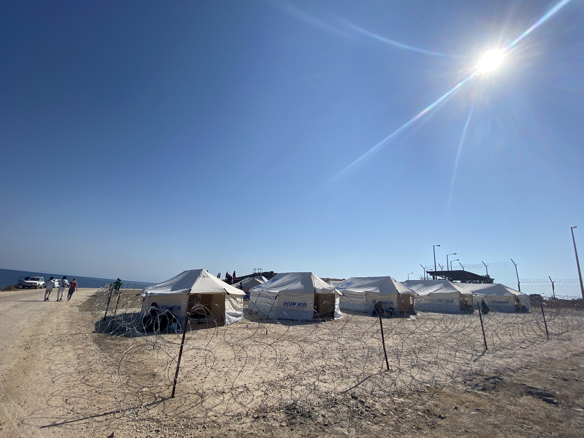 Medisinsk innsatsteam Bildet viser telt.