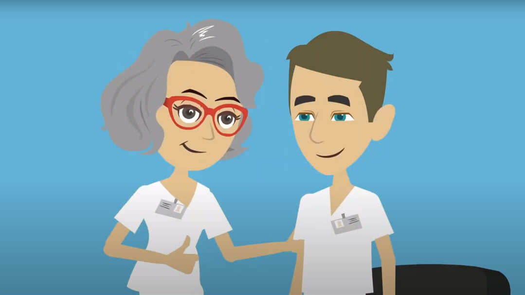 Lærer og sykepleierstudent Lærer og sykepleierstudent