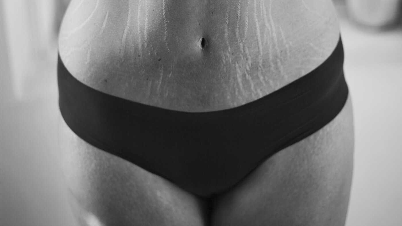 Kvinne i sort truse Utsnitt, kvinne i sort truse