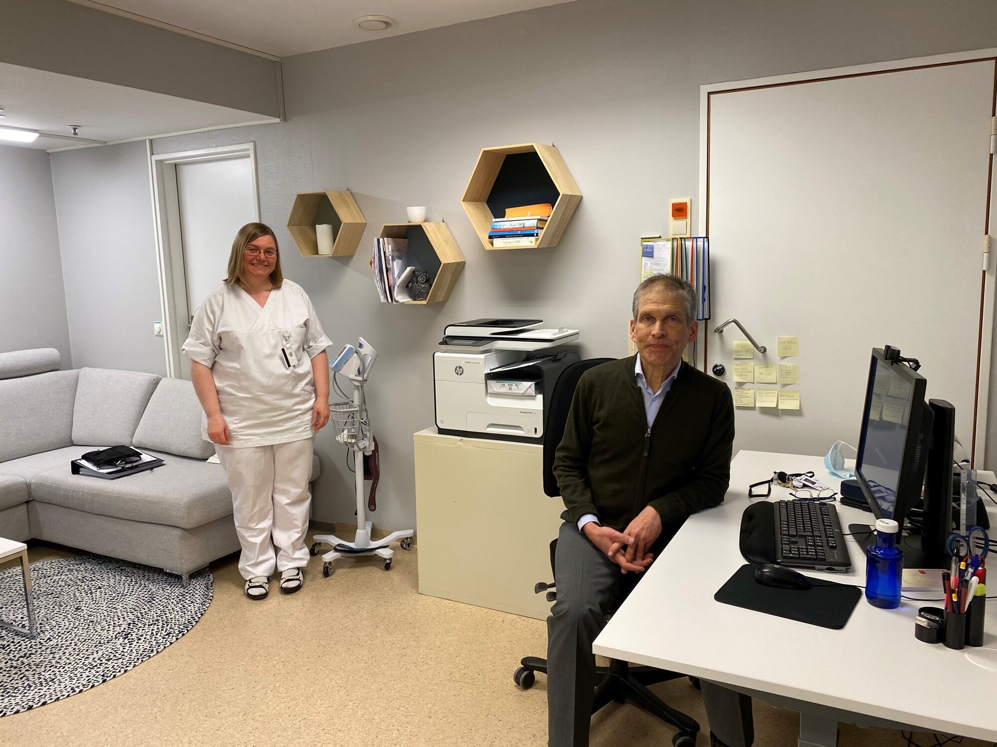 Kristin Aas og Kim Fangen Bildet viser Kristin Aas og Kim Fangen