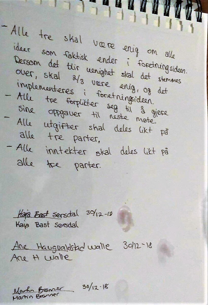 Kontrakt om Sykepleierspillet Kontrakt om Sykepleierspillet