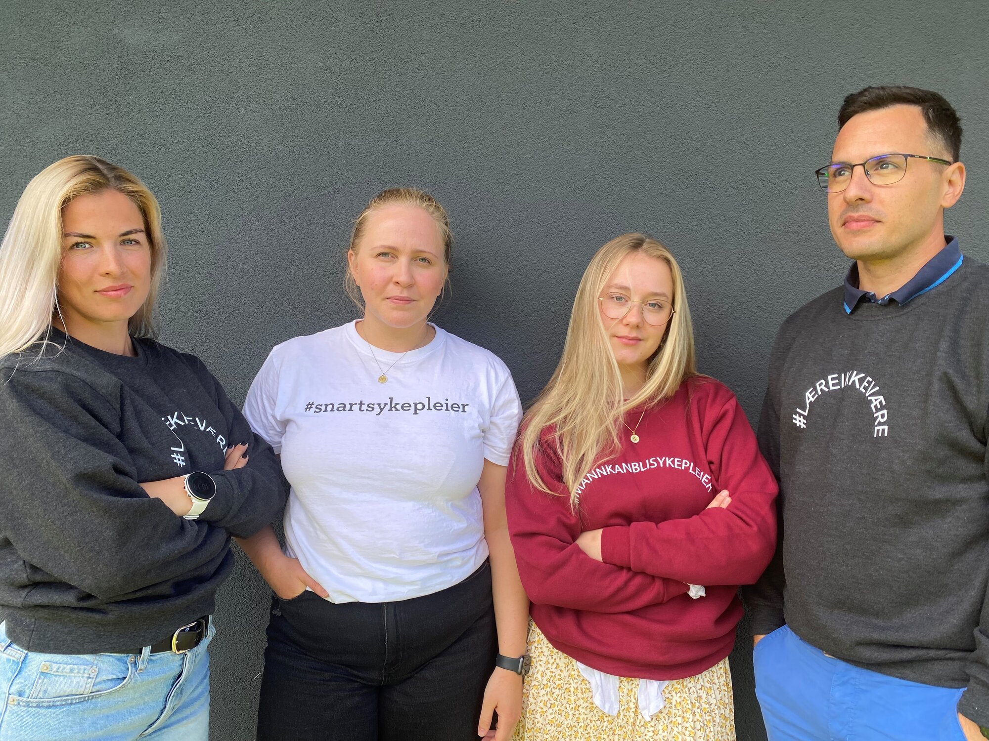 Studentleder, studentstyremedlem og studentstyremedlemmer i NSF i juni 2021. Bildet viser studentleder, studentstyremedlem og studentstyremedlemmer i NSF i juni 2021.