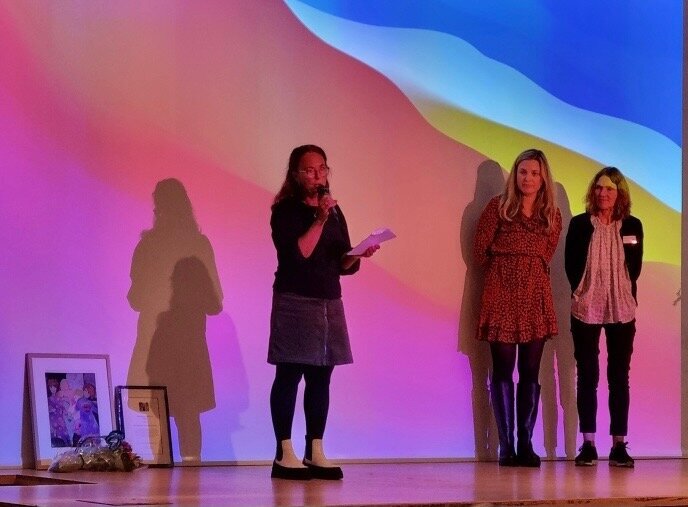 Barnehelseprisen Bildet viser overrekkelsen av Barnehelseprisen.