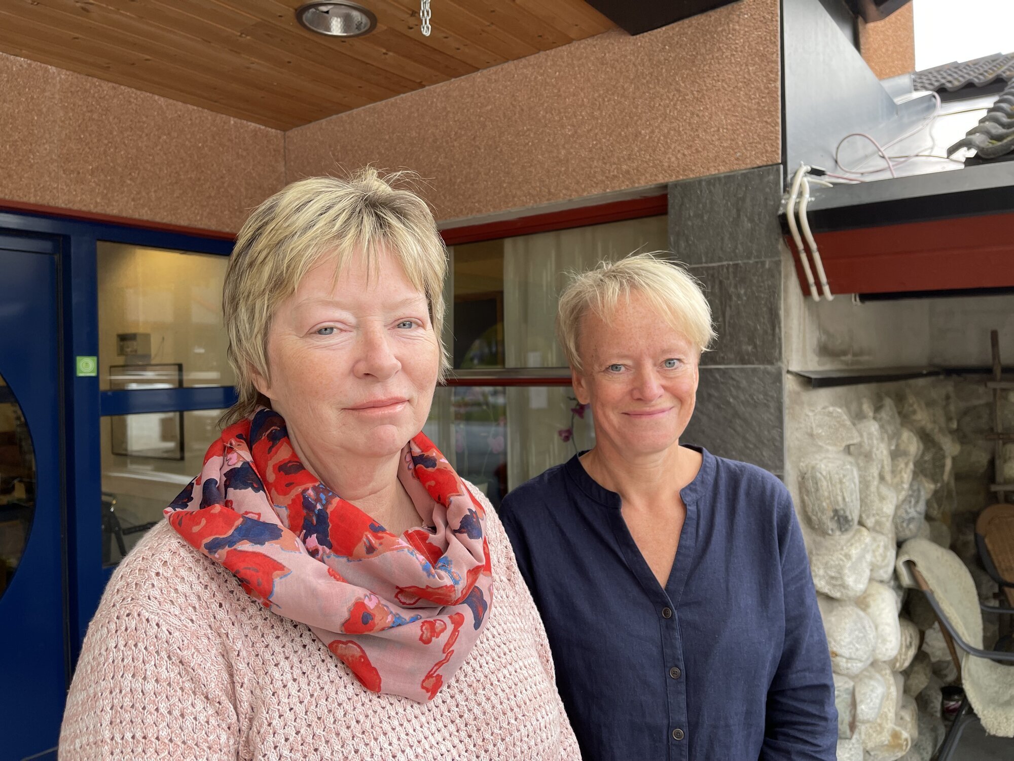 Pleie- og omsorgsleder, Reidun Øvre Øygard og avdelingsleder Gunn Sverdrup.