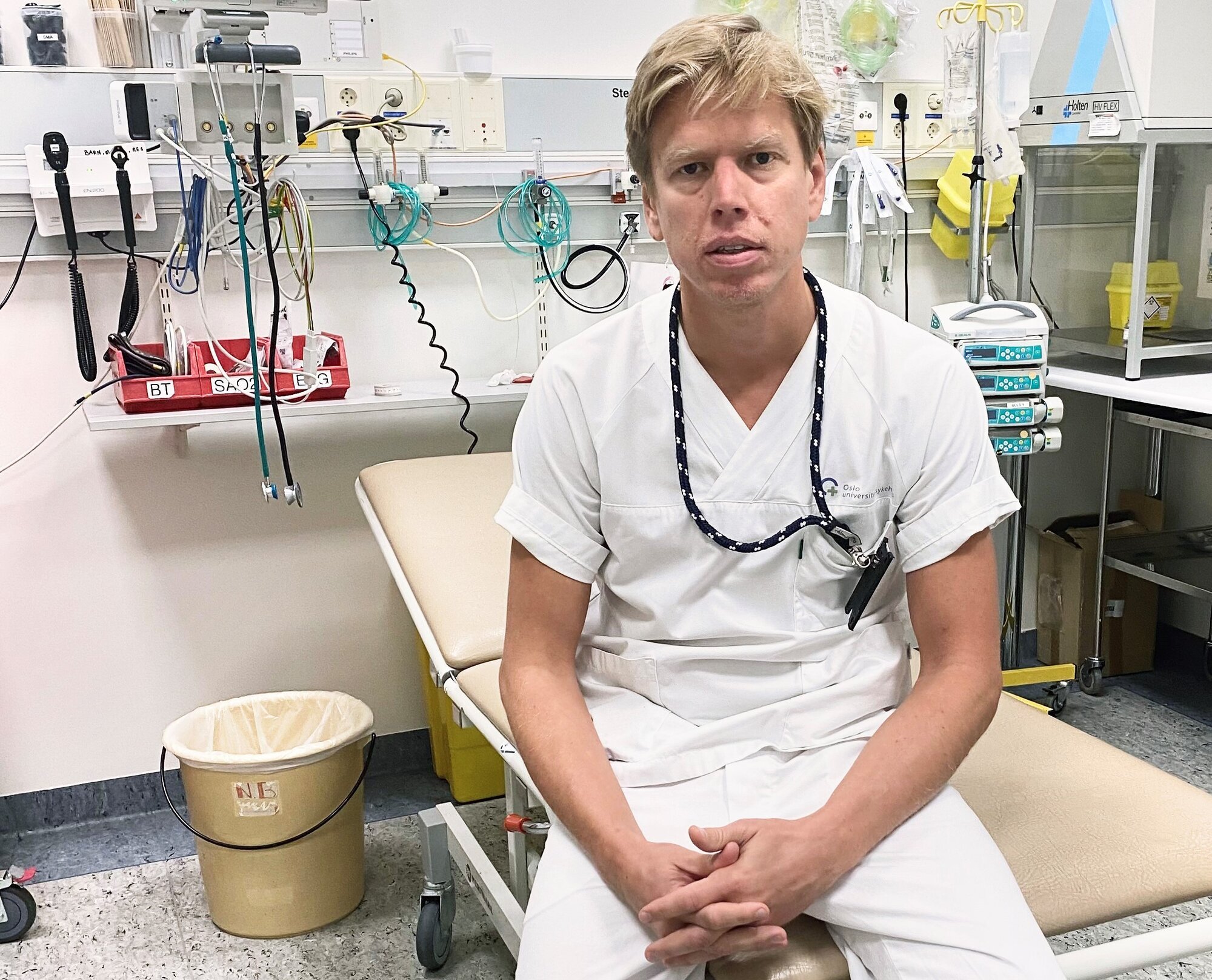 Kristian Kjærnes, OUS Bildet viser Kristian Kjærnes.