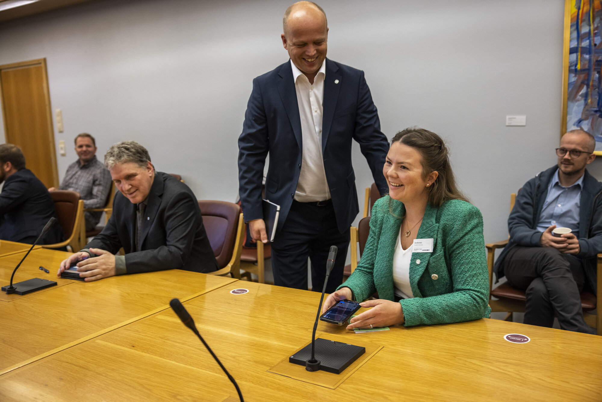 Trygve Slagsvold Vedum, Lisa Marie Ness Klungland Bildet viser Trygve Slagsvold Vedum og Lisa Marie Ness Klungland.